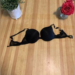 Calvin Klein black push up bra (34C)